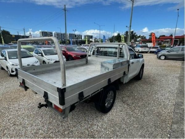 2014 Mazda BT-50 MY13 XT Hi-Rider (4x2) White 6 Speed Manual Cab Chassis image