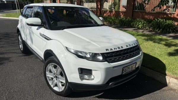 2013 Land Rover Evoque LV SI4 Pure White Diamond 6 Speed Automatic Wagon image