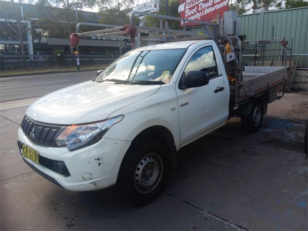 2018 Mitsubishi Triton Cab Chassis MQ MY18 GLX image