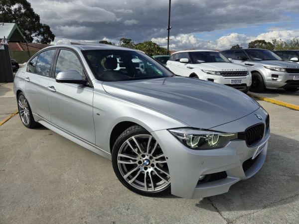 2018 BMW 3 Series F30 LCI 320i M Sport Silver 8 Speed Sports Automatic Sedan image