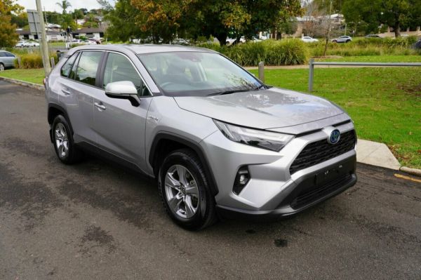 2024 Toyota RAV4 Axah54R GX (AWD) Hybrid Silver Continuous Variable Wagon image