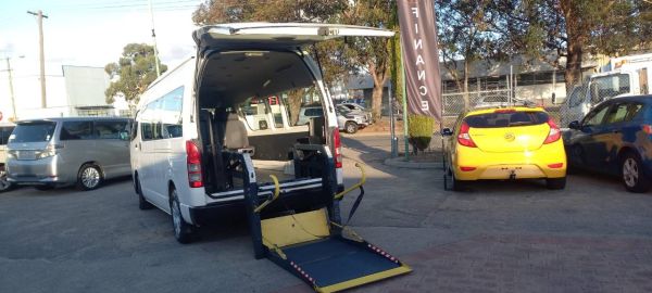 2013 Toyota Hiace Lwb  Diesel Wheelchair People Mover image