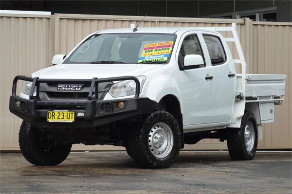 2017 ISUZU D-MAX CREW C/CHAS TF MY17 SX (4x4) image