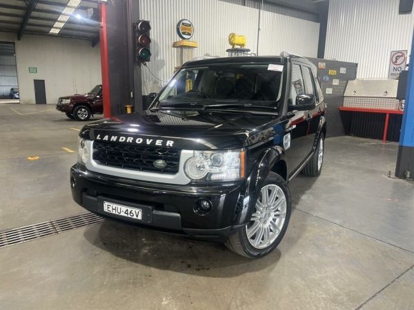2012 Land Rover Discovery 4 MY12 3.0 SDV6 HSE Luxury Black 6 Speed Automatic Wagon image