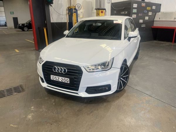 2018 Audi A1 8X MY18 Sportback 1.4 TFSI Sport White 7 Speed Auto Direct Shift Hatchback image