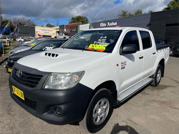 2011 TOYOTA HILUX DUAL CAB P/UP KUN26R MY12 WORKMATE (4x4) image