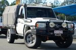 Image for 2008 Toyota Landcruiser VDJ79R GX White 5 Speed Manual Cab Chassis