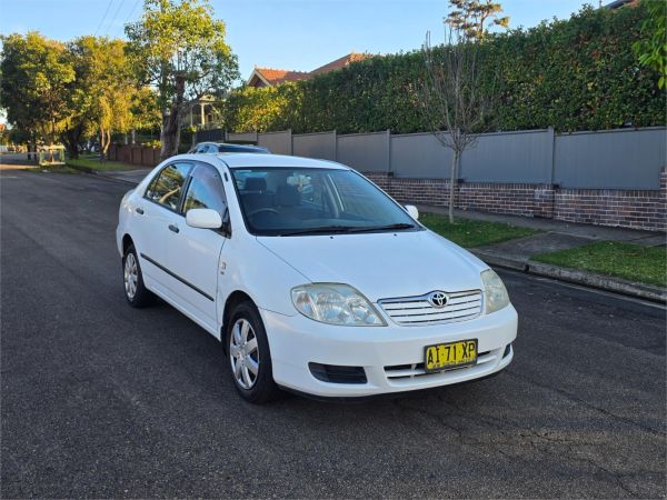 2006 TOYOTA COROLLA 4D SEDAN ZZE122R ASCENT image