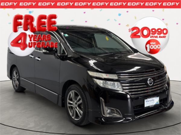 2013 Nissan Elgrand People Mover TE52 Highway Star image