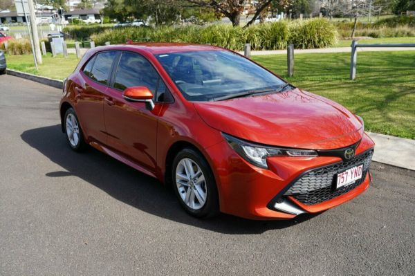 2018 Toyota Corolla Mzea12R Ascent Sport Orange Continuous Variable Hatchback image