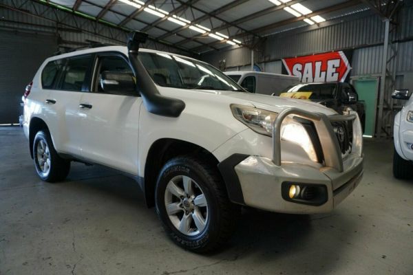2016 Toyota Landcruiser Prado GDJ150R GX White 6 Speed Sports Automatic Wagon image