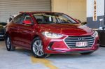 Image for 2017 Hyundai Elantra AD MY17 Active Red 6 Speed Sports Automatic Sedan