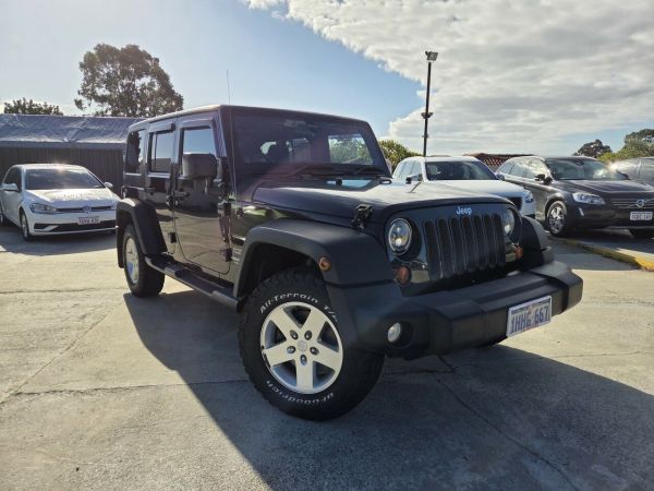 2012 Jeep Wrangler JK MY2012 Unlimited Sport Black 5 Speed Automatic Softtop image