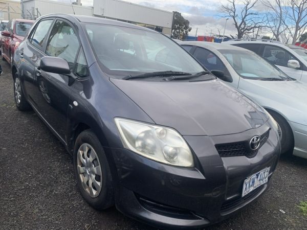 2007 Toyota Corolla ZRE152R Ascent Grey 4 Speed Automatic Hatchback image