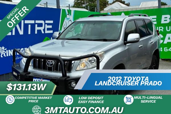 2012 Toyota Landcruiser Prado KDJ150R GXL image