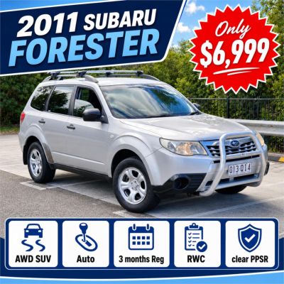 2011 SUBARU FORESTER 4D WAGON MY11 X image