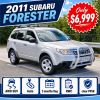 Image for 2011 SUBARU FORESTER 4D WAGON MY11 X
