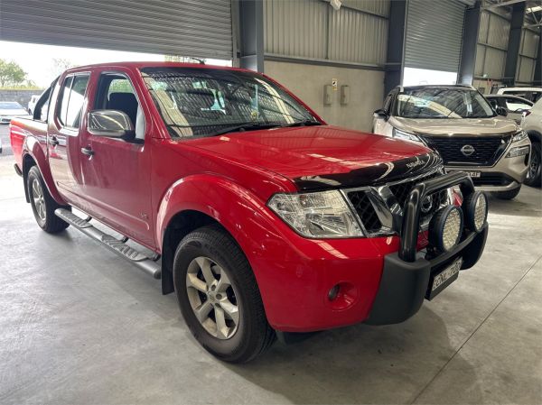 2012 Nissan Navara Utility D40 S5 MY12 ST-X Blackline image