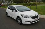 Image for 2015 Kia Cerato YD MY15 S White 6 Speed Automatic Hatchback