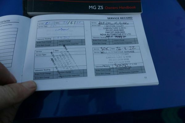 2020 MG ZS AZS1 MY20 Excite 2WD Blue 4 Speed Automatic Wagon image