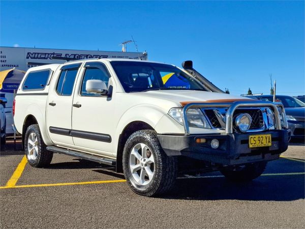 2012 Nissan Navara Utility D40 S6 MY12 ST image