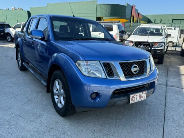 2014 Nissan Navara D40 S6 MY12 ST 4x2 Blue 5 Speed Sports Automatic Utility image
