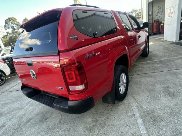 2020 Volkswagen Amarok 2H MY20 TDI420 4MOTION Perm Core Red 8 Speed Automatic Utility image