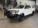 Image for 2021 Toyota Hilux GUN126R SR (4x4) White 6 Speed Automatic Double Cab Pick Up