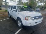 Image for 2014 Nissan Navara D22 Series 5 ST-R (4x4) White 5 Speed Manual Dual Cab Pick-up