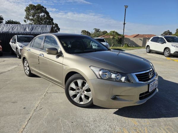 2008 Honda Accord 8th Gen VTi-L Beige 5 Speed Sports Automatic Sedan image