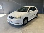 Image for 2002 Toyota Corolla Hatchback ZZE122R Ascent