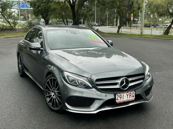 2018 Mercedes-Benz C-Class W205 808MY C300 9G-Tronic Grey 9 Speed Sports Automatic Sedan image