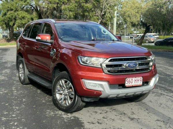 2018 Ford Everest UA 2018.00MY Trend Red 6 Speed Sports Automatic SUV image