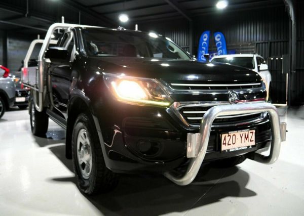 2018 Holden Colorado RG MY18 LS Black 6 Speed Manual Cab Chassis image
