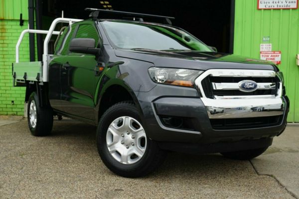 2018 Ford Ranger PX MkII 2018.00MY XL Grey 6 Speed Sports Automatic Cab Chassis image