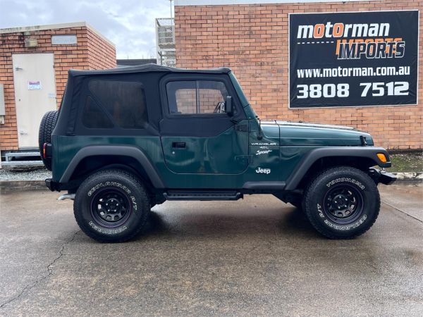 2001 JEEP WRANGLER 2D SOFTTOP TJ SPORT (4x4) image