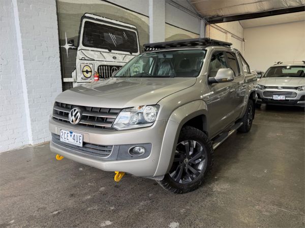 2014 VOLKSWAGEN AMAROK DUAL CAB UTILITY 2H MY14 TDI420 HIGHLINE (4x4) image