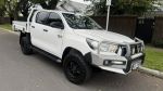 Image for 2018 Toyota Hilux GUN126R MY19 SR (4x4) Vanilla White 6 Speed Automatic Double Cab Pick Up