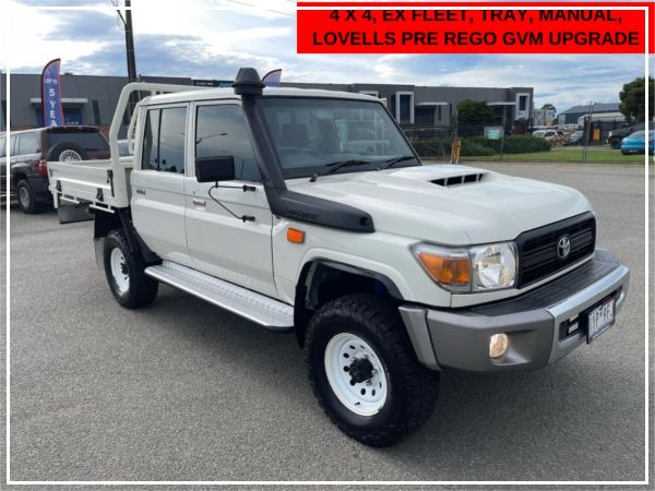 2018 Toyota Landcruiser Cab Chassis VDJ79R Workmate image