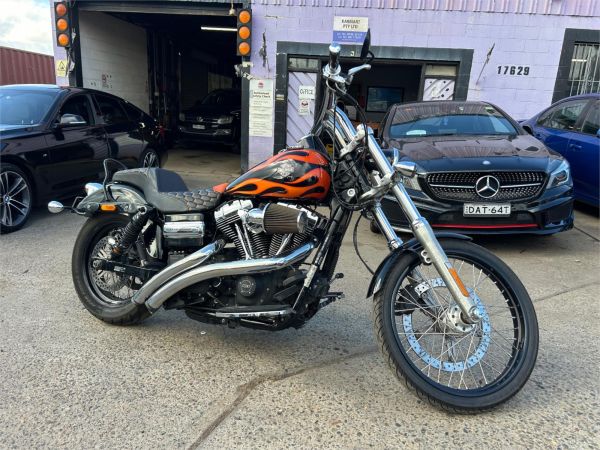 2012 HARLEY-DAVIDSON 1700CC CRUISER MY12 FXDWG WIDE GLIDE image