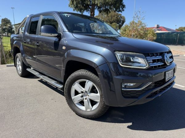 2017 Volkswagen Amarok 2H MY17.5 V6 TDI 550 Sportline Grey 8 Speed Automatic Dual Cab Utility image