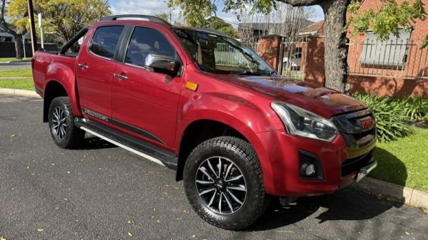 2019 Isuzu D-MAX TF MY19 X-Runner Ltd Ed RED (4x4) Burgundy Metallic 6 Speed Automatic image