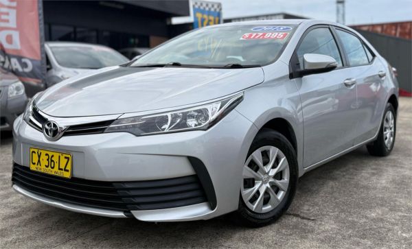 2018 TOYOTA COROLLA 4D SEDAN ZRE172R MY17 ASCENT image