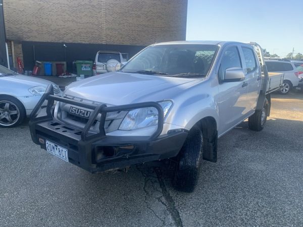 2014 Isuzu D-MAX TF MY14 LS-M HI-Ride (4x4) Silver 5 Speed Manual Crew Cab Utility image