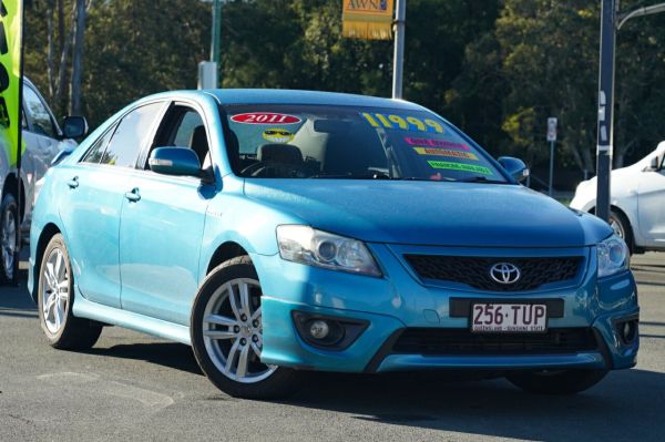 2011 Toyota Aurion GSV40R MY10 AT-X Blue 6 Speed Sports Automatic Sedan image