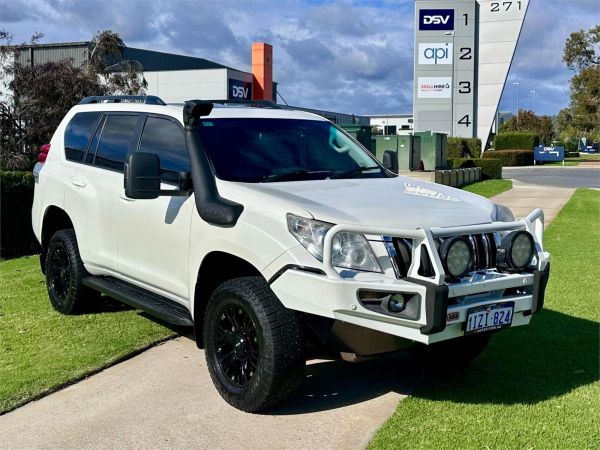 2012 TOYOTA LANDCRUISER 4D WAGON KDJ150R 11 UPGRADE PRADO ALTITUDE (4x4) image