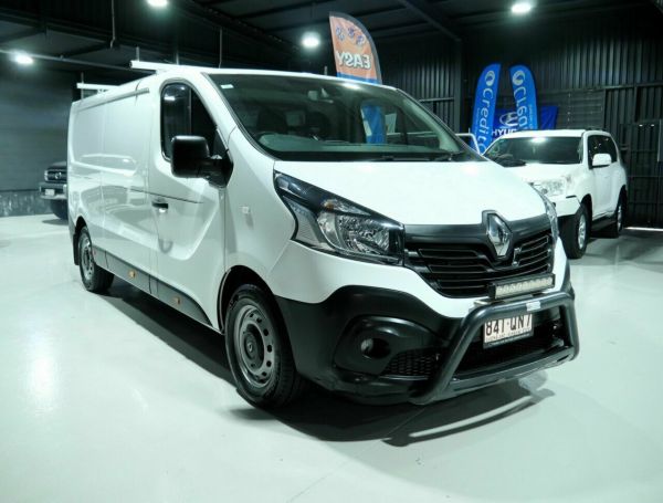 2017 Renault Trafic X82 103KW Low Roof LWB White 6 Speed Manual Van image