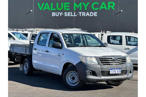 2013 Toyota Hilux Workmate TGN16R Rear Wheel Drive image