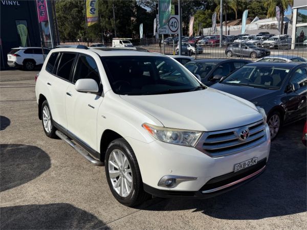 2012 TOYOTA KLUGER 4D WAGON GSU40R MY11 UPGRADE GRANDE (FWD) image