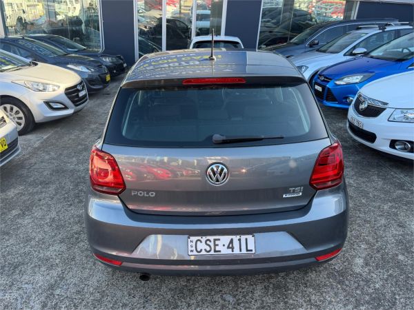 2015 VOLKSWAGEN POLO 5D HATCHBACK 6R MY15 66 TSI TRENDLINE image